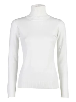 Solada Maglia donna dolcevita - bianco
