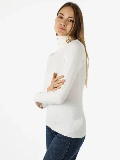 Solada Maglia donna dolcevita - bianco