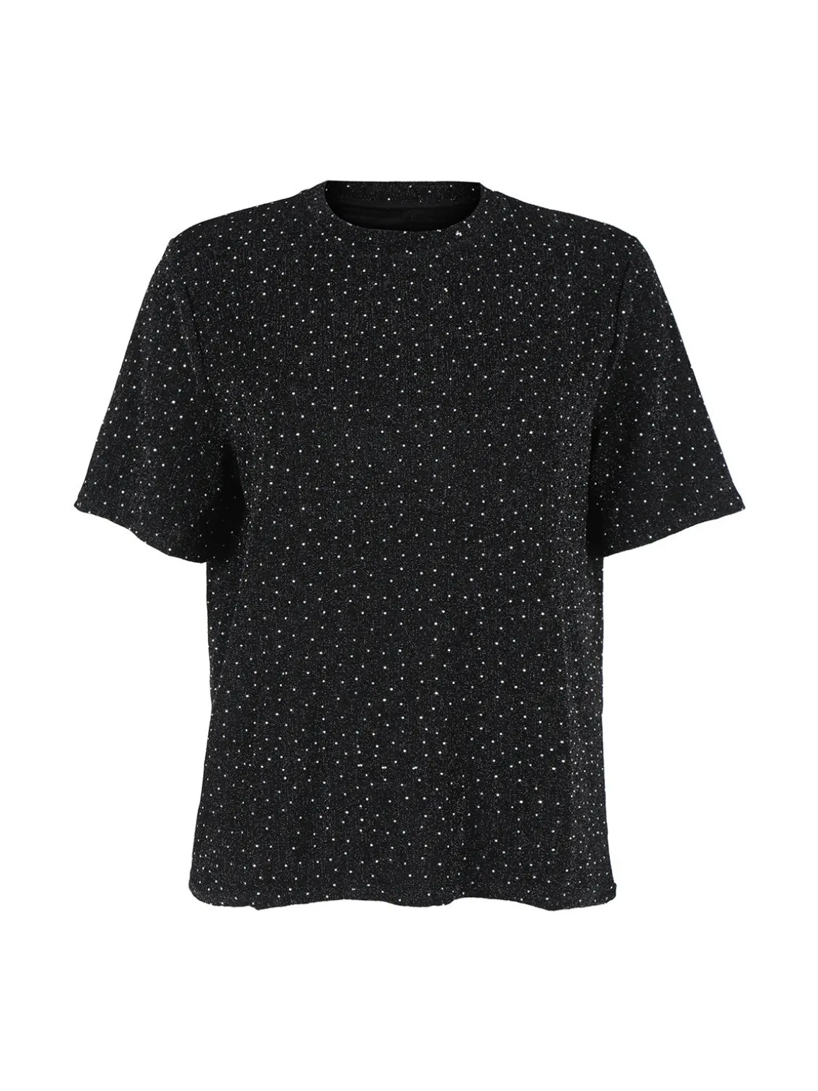 Solada Maglia donna in lurex con piccole borchie