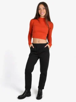 Solada Maglia donna lupetto - arancione