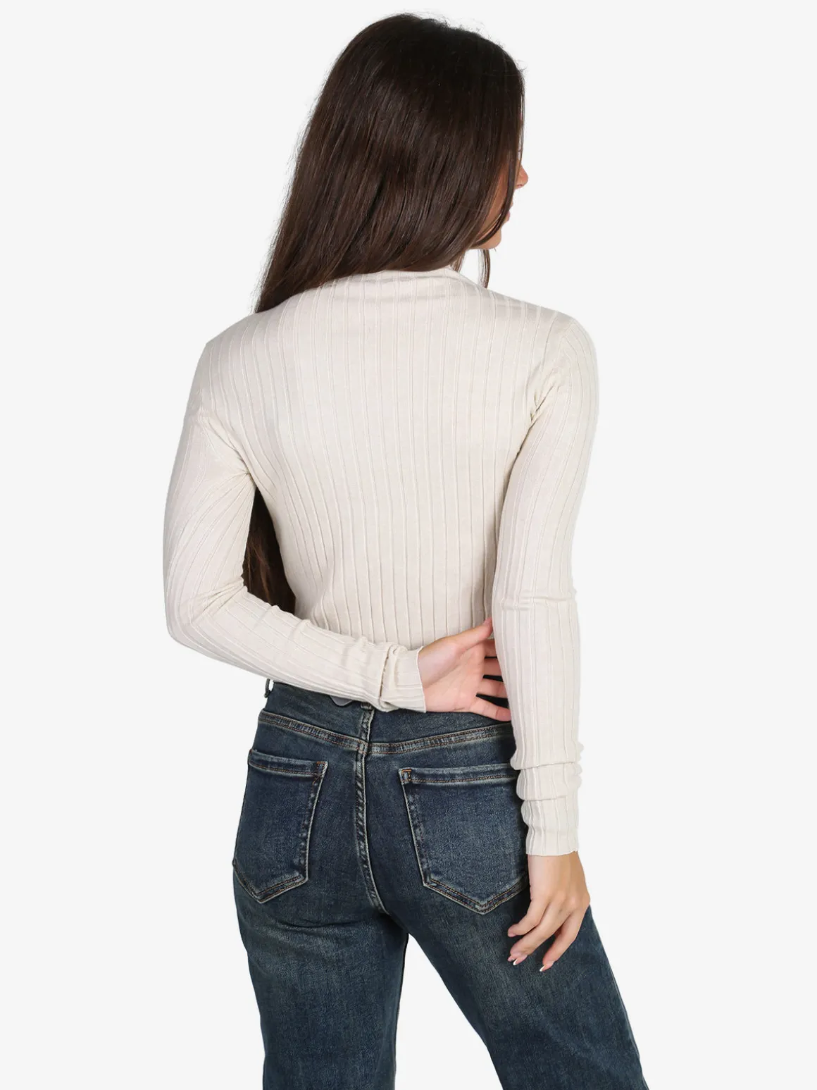 Solada Maglia donna lupetto - beige