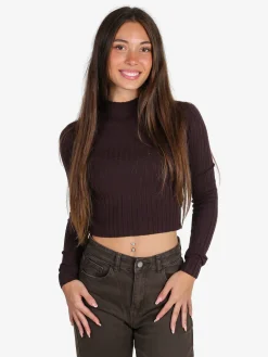 Solada Maglia donna lupetto - moro