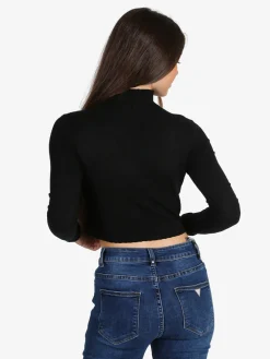 Solada Maglia donna lupetto - nero