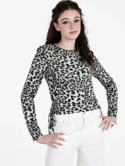 Solada Maglia donna maculata a maniche lunghe