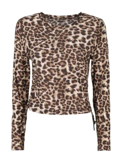 Solada Maglia donna maculata a maniche lunghe
