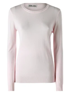 Solada Maglia girocollo da donna - rosa
