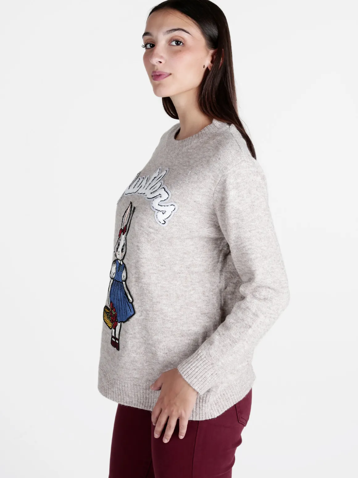 Solada Maglione donna con disegno sul davanti