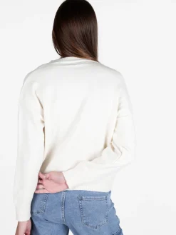 Solada Maglione donna con stampa scritta e cuore