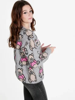 Solada Maglione donna orsacchiotti oversize
