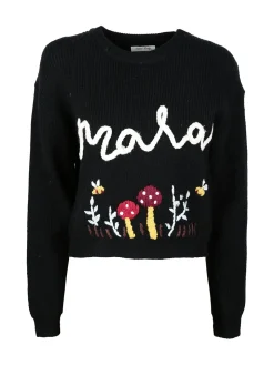 Solada Maglione donna oversize con ricami