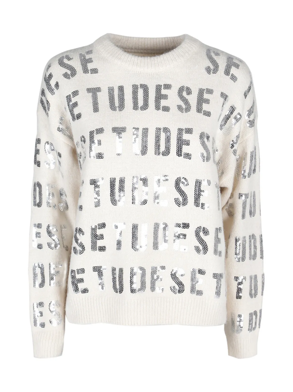 Solada Maglione donna oversize con paillettes