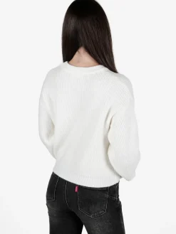 Solada Maglione donna oversize con ricami