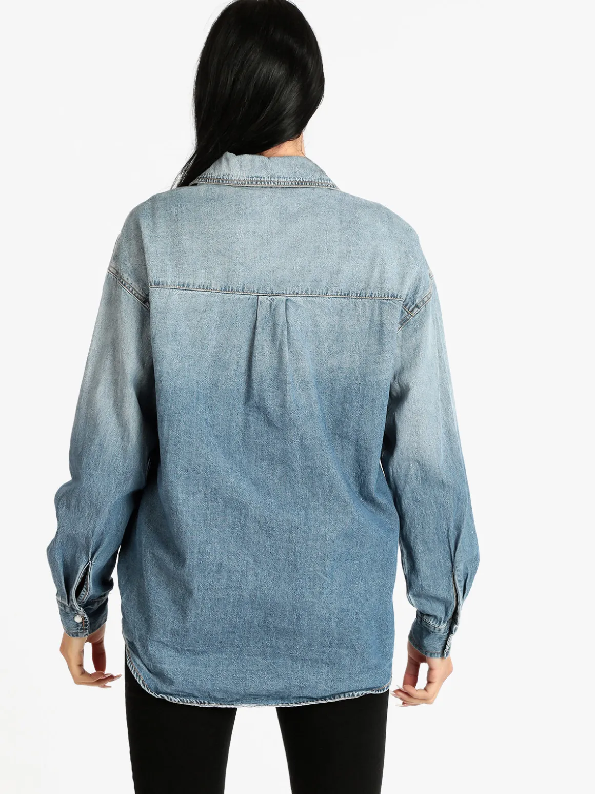Solada Maxi camicia in jeans da donna