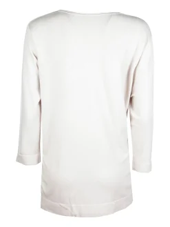 Solada Maxi maglia girocollo da donna con maniche a 3/4