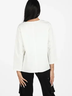 Solada Maxi t-shirt da donna oversize a maniche lunghe
