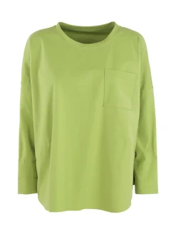Solada Maxi t-shirt donna oversize con taschino