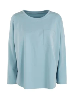 Solada Maxi t-shirt donna oversize con taschino