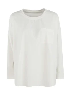 Solada Maxi t-shirt donna oversize con taschino