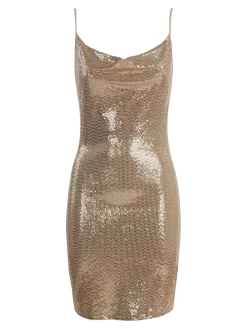 Solada Mini abito da donna con paillettes