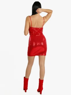 Solada Mini abito da donna con paillettes