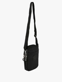 Solada Mini borsello da donna a tracolla in nylon - nero