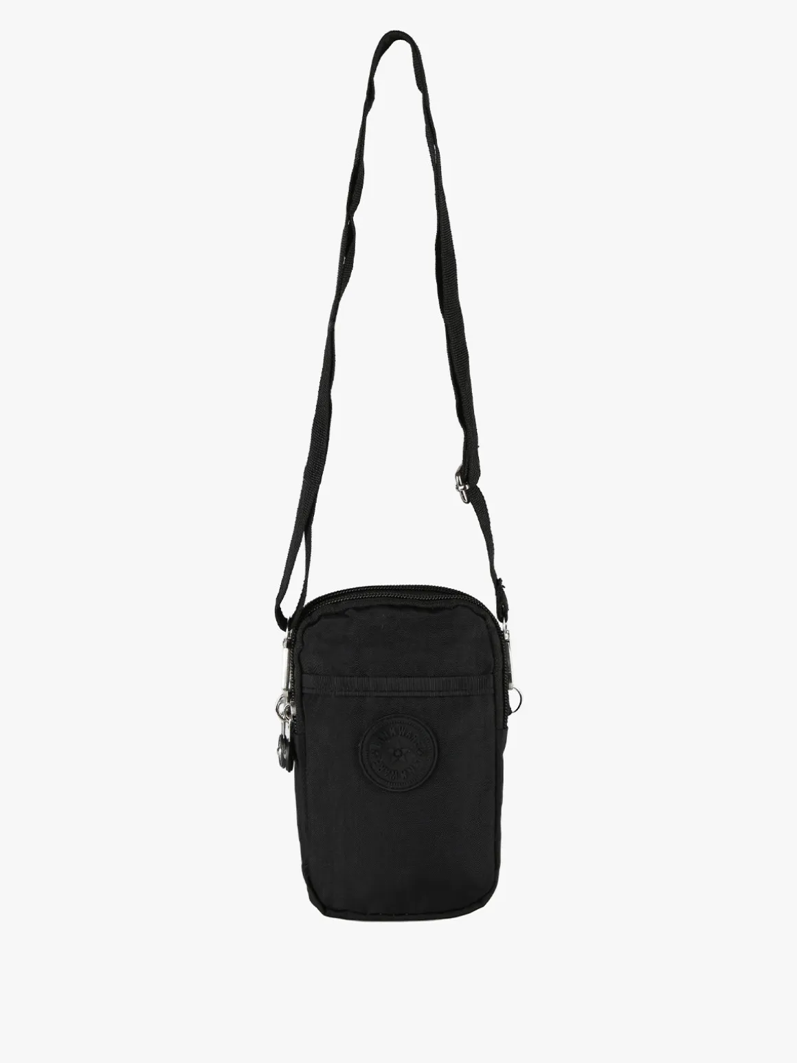 Solada Mini borsello da donna a tracolla in nylon - nero