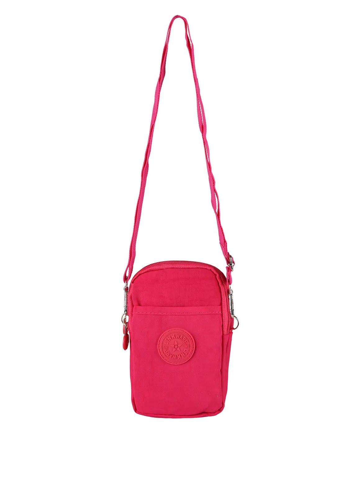 Solada Mini borsello da donna a tracolla in nylon - fucsia