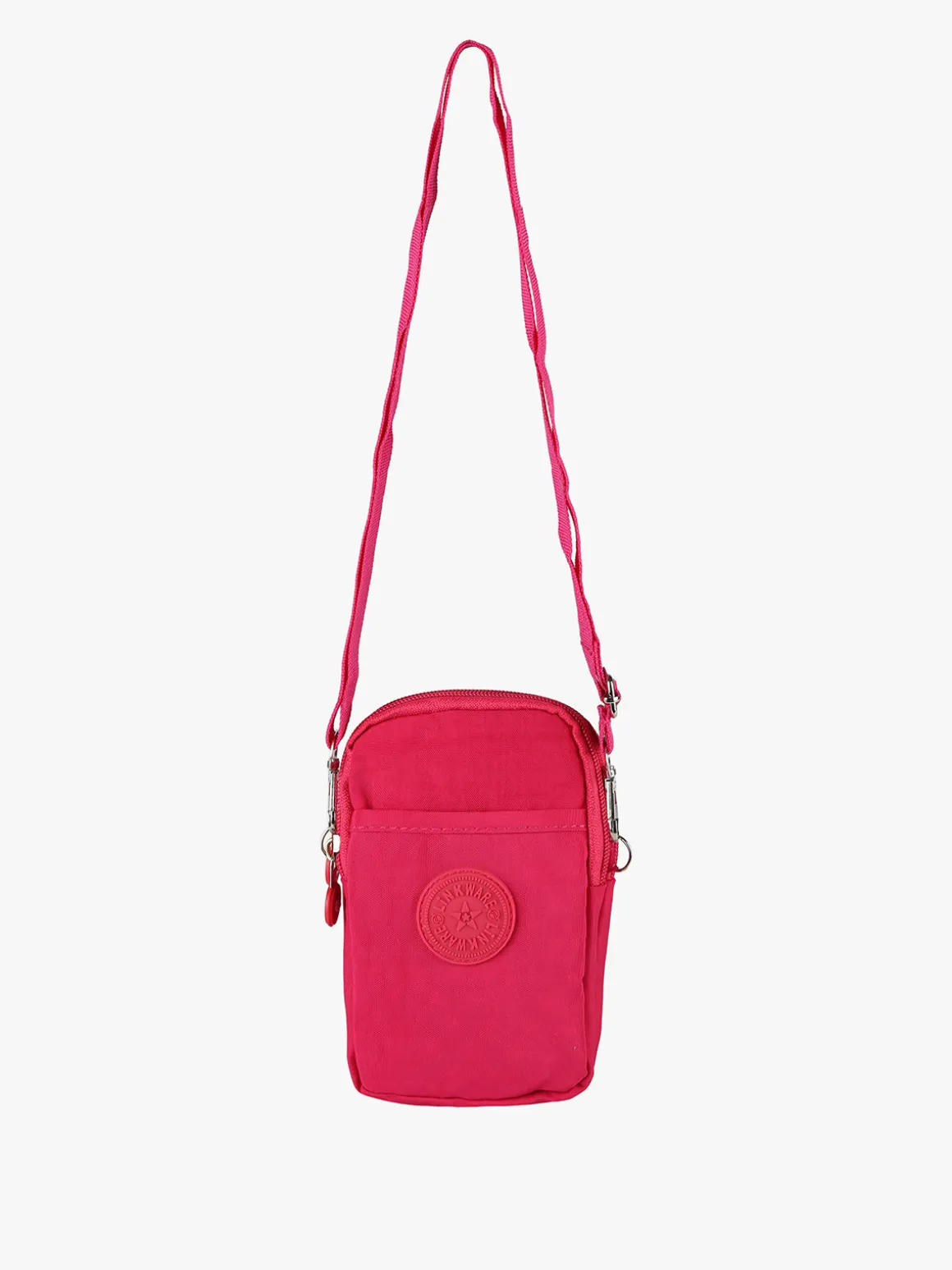 Solada Mini borsello da donna a tracolla in nylon - fucsia