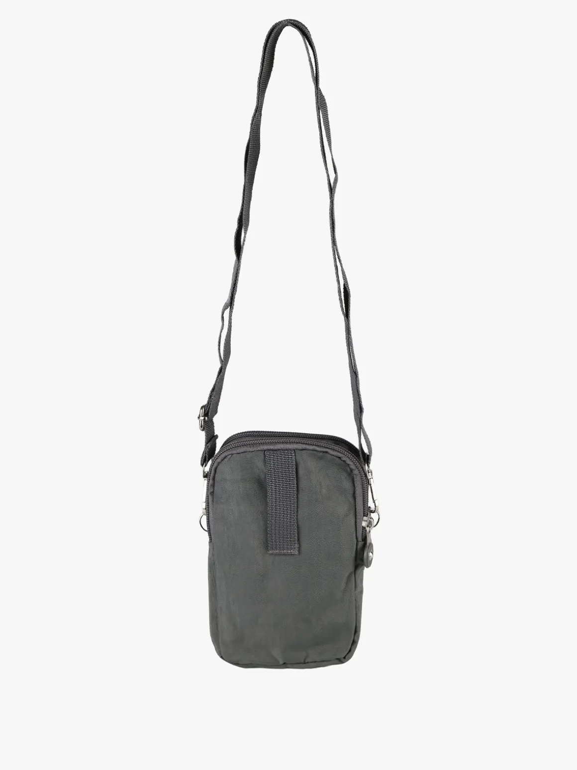 Solada Mini borsello da donna a tracolla in nylon - grigio