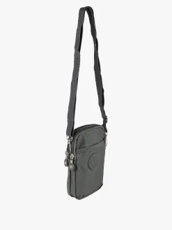 Solada Mini borsello da donna a tracolla in nylon - grigio