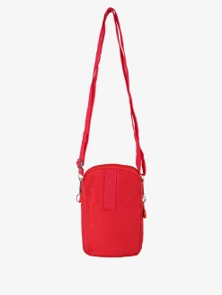 Solada Mini borsello da donna a tracolla in nylon - rosso