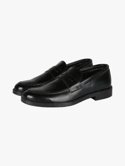 Solada Mocassini da uomo in pelle - nero