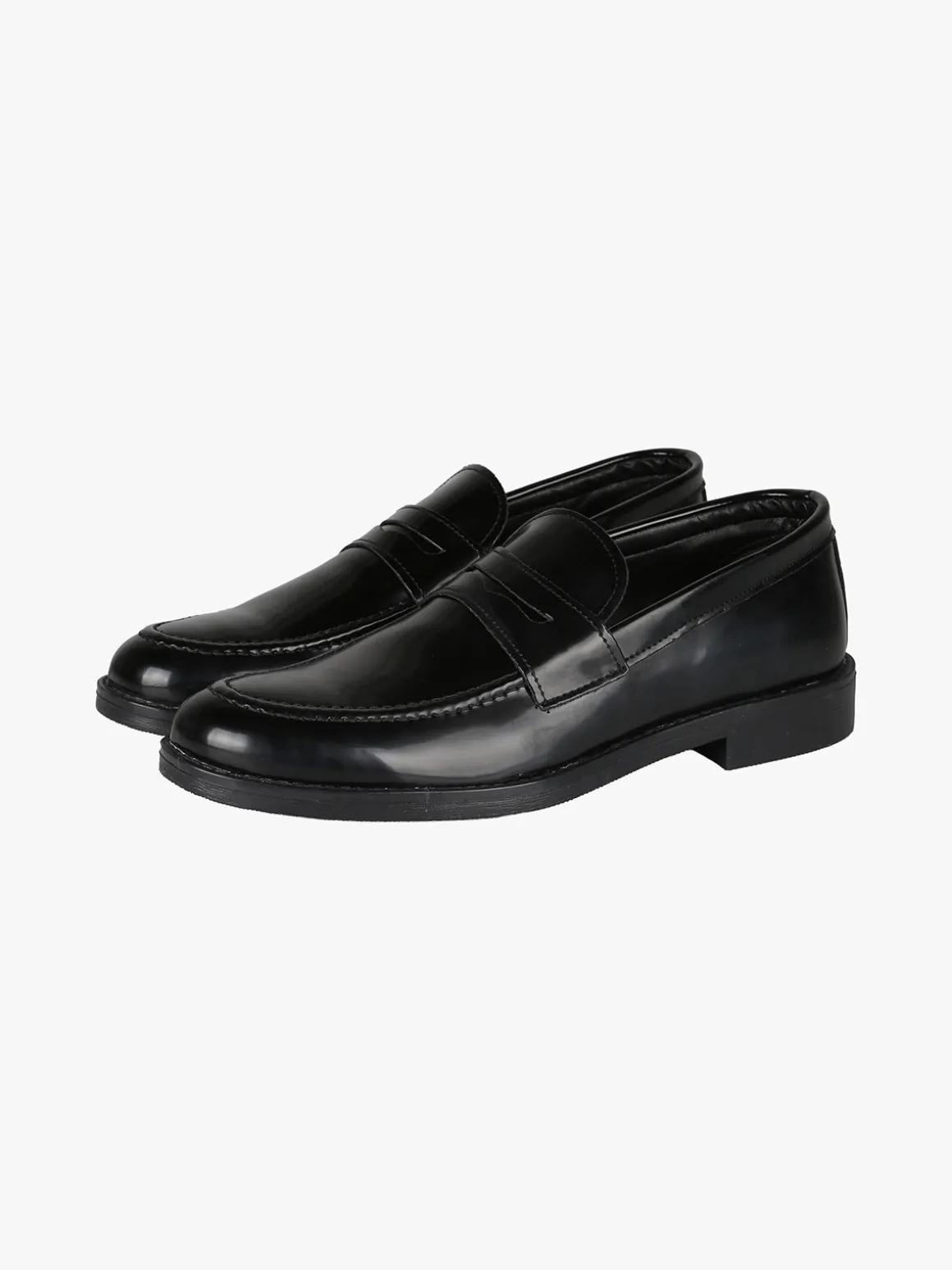 Solada Mocassini da uomo in pelle - nero