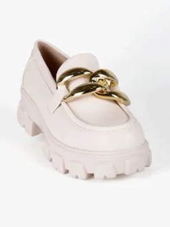 Solada Mocassini donna con tacco platform