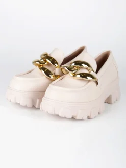 Solada Mocassini donna con tacco platform