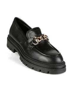 Solada Mocassini in pelle donna con platform