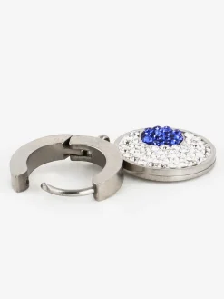 Solada Orecchini a cerchio con pendenti e strass
