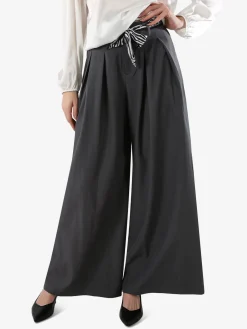 Solada Pantaloni a palazzo da donna - grigio