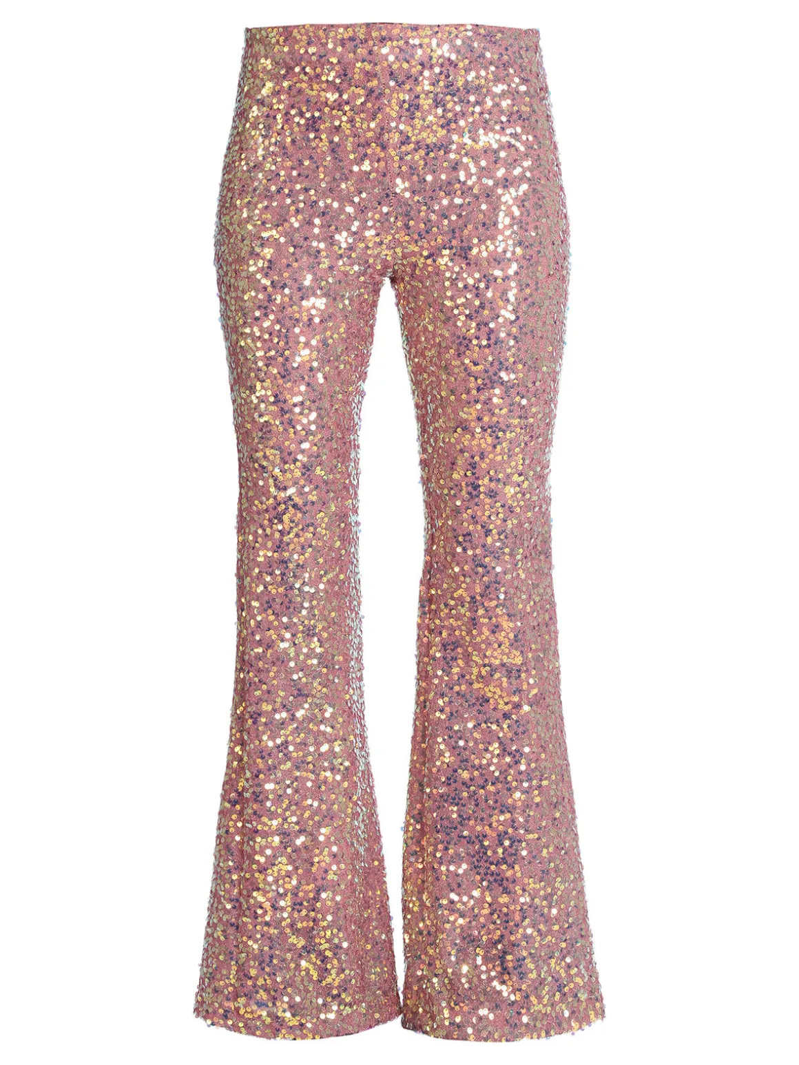 Solada Pantaloni a zampa con pailettes