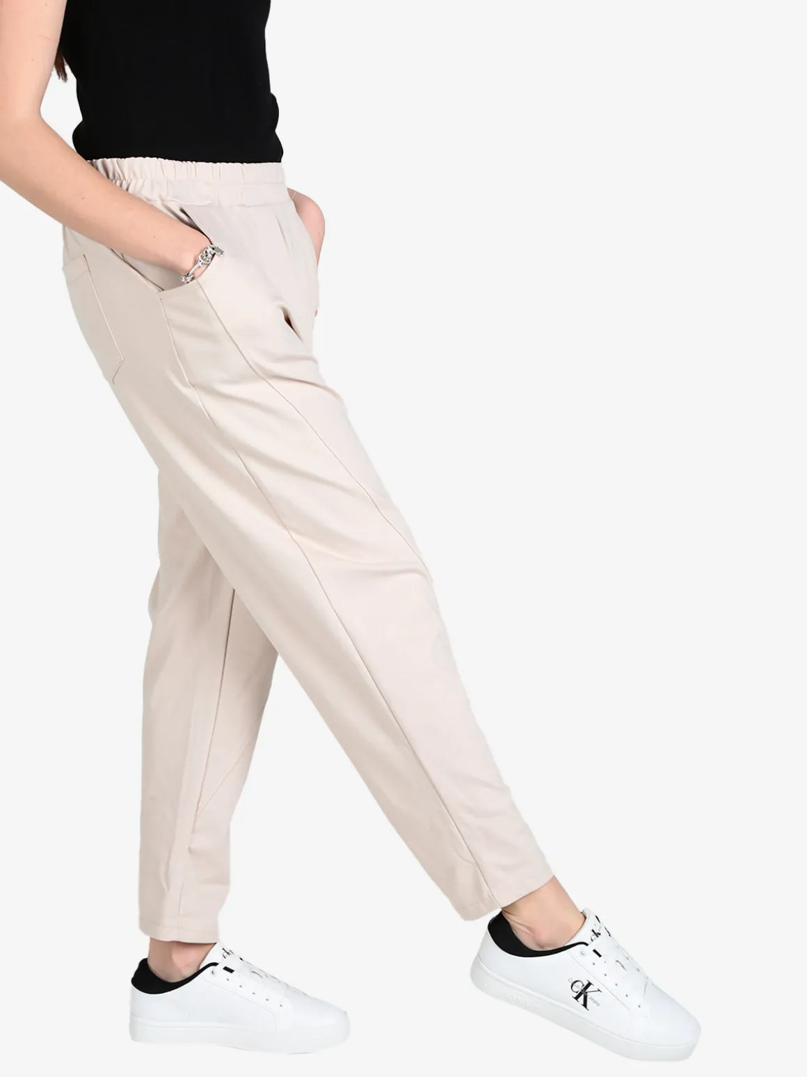 Solada Pantaloni casual da donna con elastico