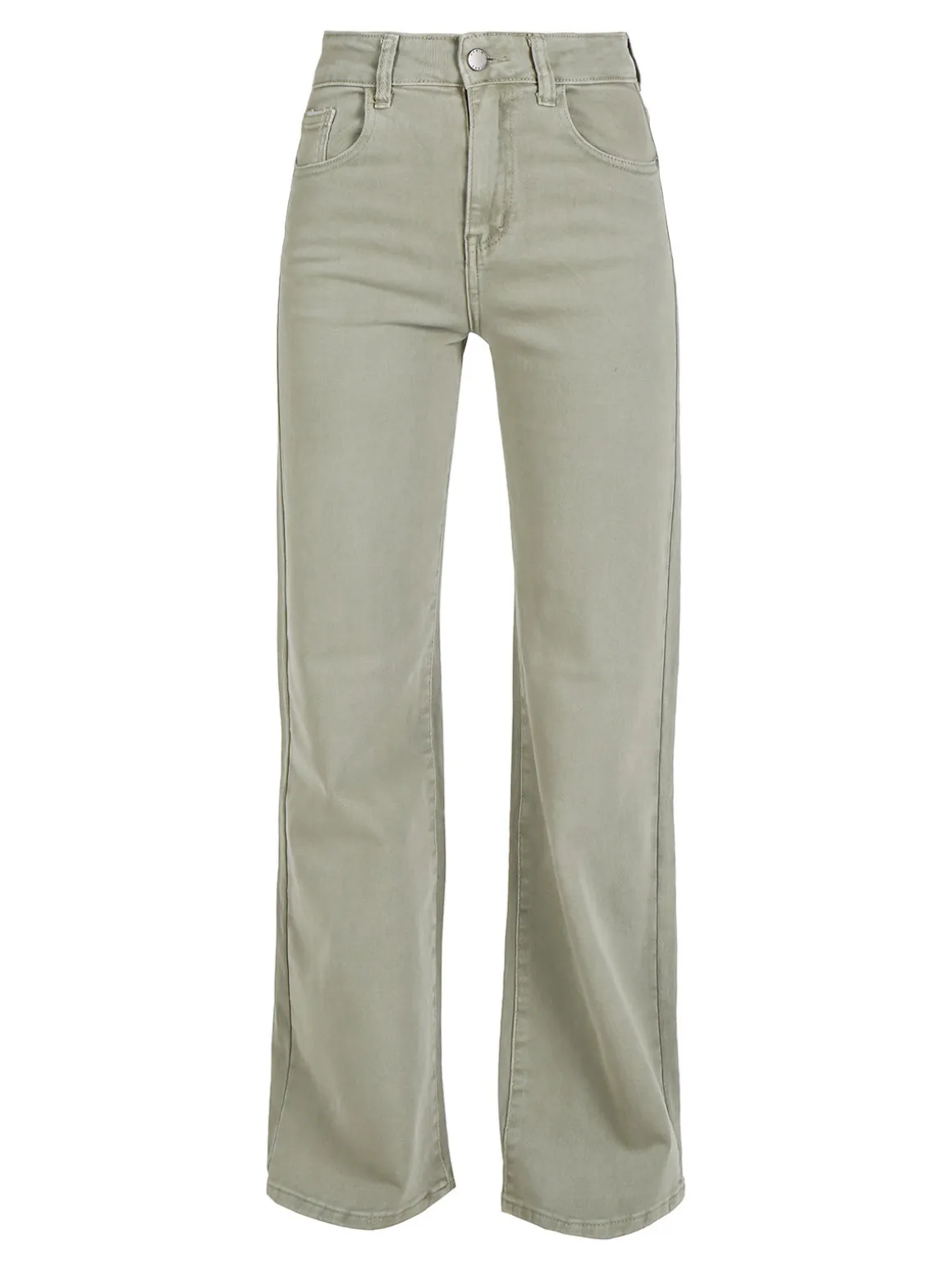 Solada Pantaloni casual da donna in jeans a gamba larga