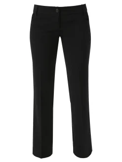 Solada Pantaloni classici da donna a vita bassa - nero