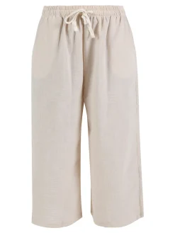 Solada Pantaloni cropped donna in misto cotone