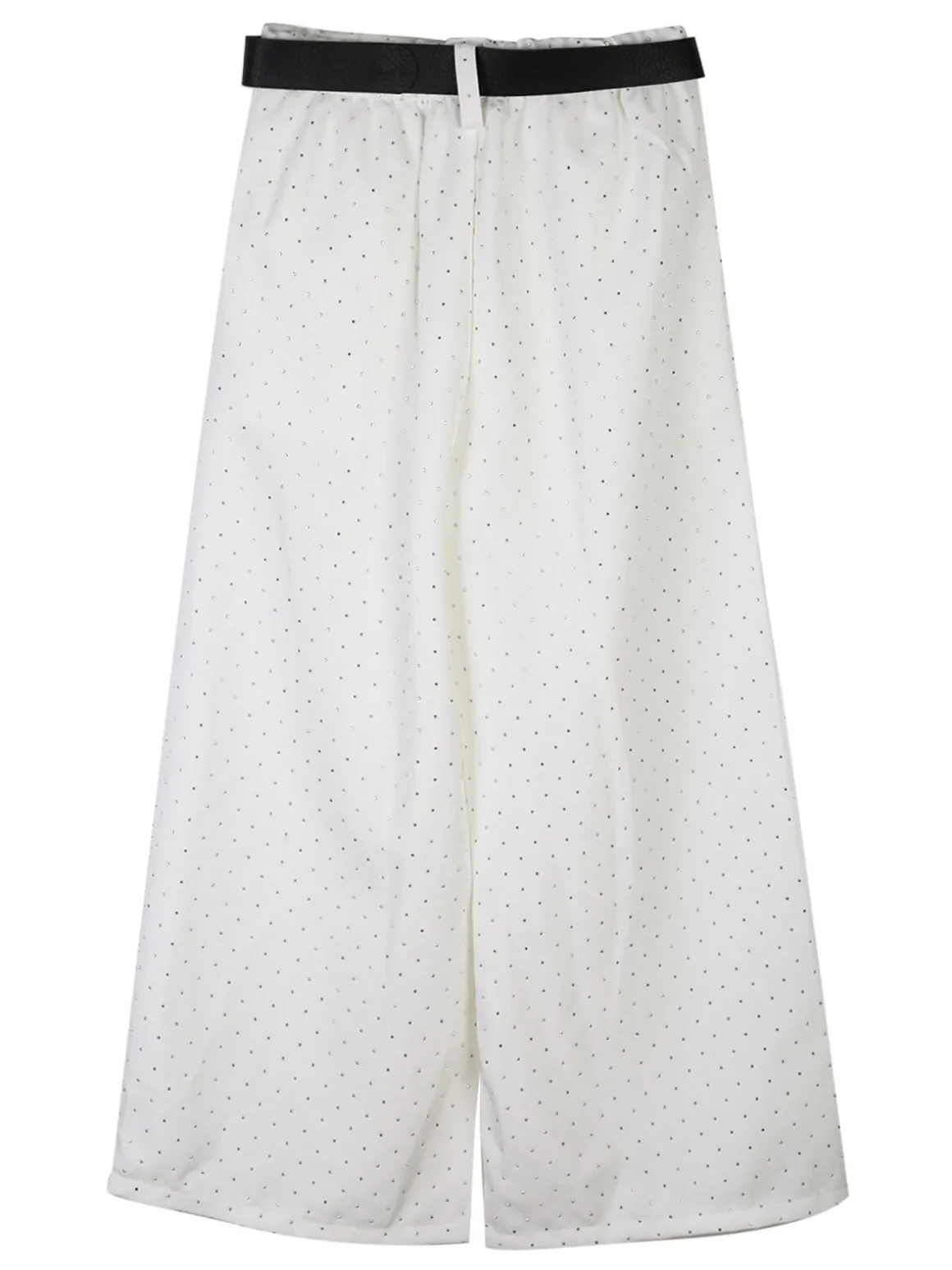 Solada Pantaloni culotte da bambina con strass e cintura