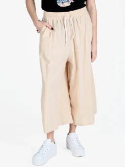 Solada Pantaloni culotte da donna in cotone con coulisse