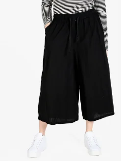 Solada Pantaloni culotte da donna in cotone con coulisse