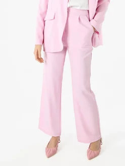 Solada Pantaloni da donna a gamba dritta e larga - rosa