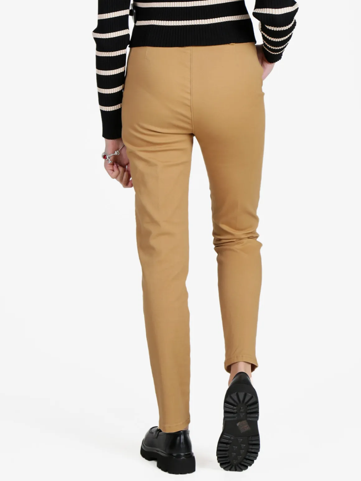 Solada Pantaloni da donna a vita bassa in cotone