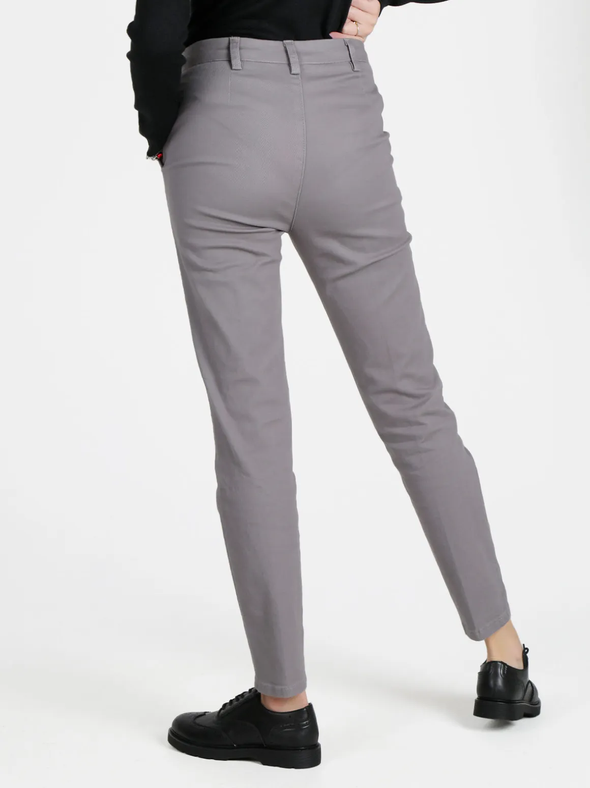 Solada Pantaloni da donna a vita bassa in cotone