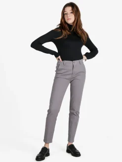 Solada Pantaloni da donna a vita bassa in cotone